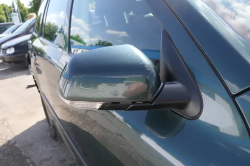 Skoda Octavia 1Z elektrischer Spiegel Außenspiegel rechts grün LF6K