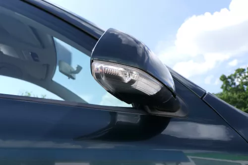 Skoda Octavia 1Z elektrischer Spiegel Außenspiegel rechts grün LF6K (130277)