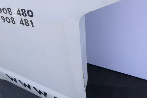 VW T5 Tür vorne links Fahrertür weiß R902 (ohne jegliche Anbauteile) (130325)