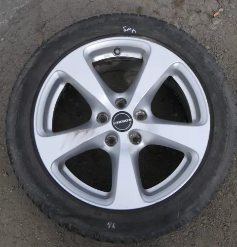 Audi A4 8K B8 Alufelgen Felgen Reifen 225/50 R17 98V M&S Borbet KBA 46717 (130404)