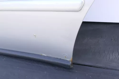 Audi A4 B5 Tür Türblatt hinten links silber grau LY7M Kombi oder Limousine (130418)