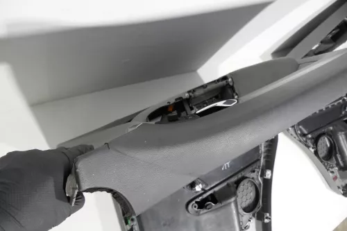 VW Touran 4x Türverkleidung Verkleidung Tür vorne +hinten links grau (130522)