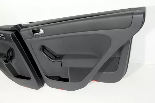 VW Golf Plus 5M 4x Türverkleidung Verkleidung Tür vorn hinten links anthrazit öö (130561)