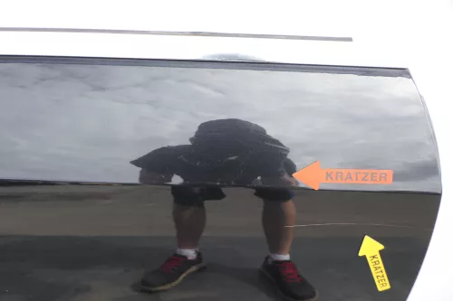 Audi A4 B6 8E Türblatt Tür vorne rechts Beifahrertür schwarz LZ9W Kombi+Limousin (130826)