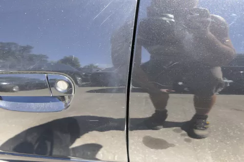 Audi A4 B5 Tür nur Türblatt hinten links schwarz LZ9W ebonyschwarz - Facelift (140158)