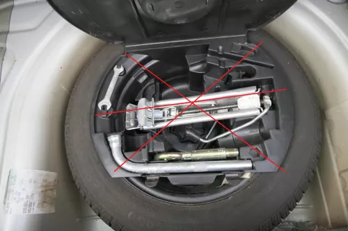 VW Polo 9N 9N3 6R Ersatzrad Ersatzreifen 14 Zoll 185/60 R14 (Notrad Notreifen)