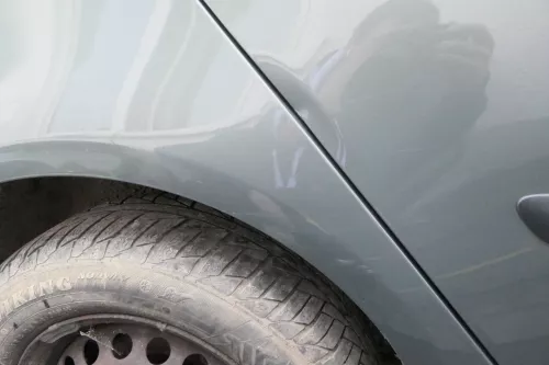 VW Golf 5 V 1K Tür nur Türblatt hinten rechts 4/5-Türer grau blau LA6Q sagagreen (140299)