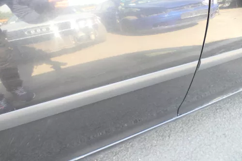 VW Golf 5 V 1K Tür nur das Türblatt hinten rechts 4/5-Türer schwarz LC9Z met (140305)