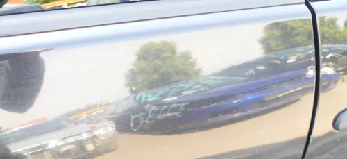 VW Golf 5 V 1K Tür nur das Türblatt hinten rechts 4/5-Türer schwarz LC9Z met (140305)