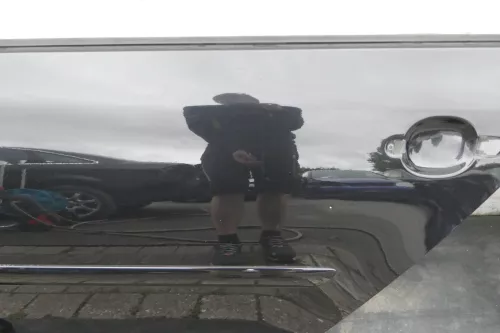 VW Golf 5 V 1K Tür nur das Türblatt hinten links 4/5-Türer schwarz LC9Z me (140323)