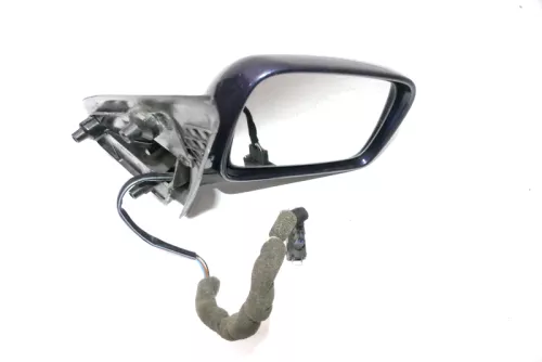 VW Polo Kombi elektrisch Spiegel vorne rechts Außenspiegel blau LN5Y bisBj1999