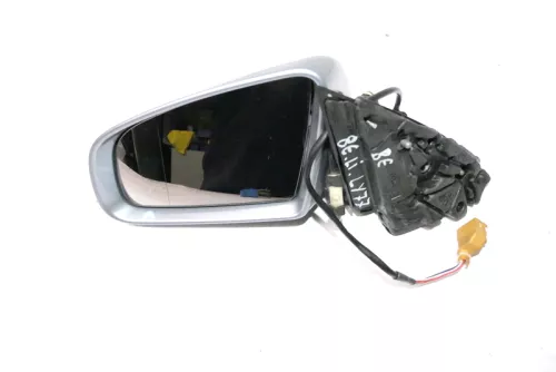 Audi A4 B6 8E B7 Spiegel Außenspiegel links elektrisch verstellbar grau LY7Z