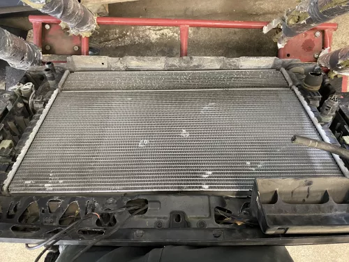 VW Polo 6R Schloßträger Halter Kühler Klima Kondensator 6R0805588T 6R0121253A (140493)