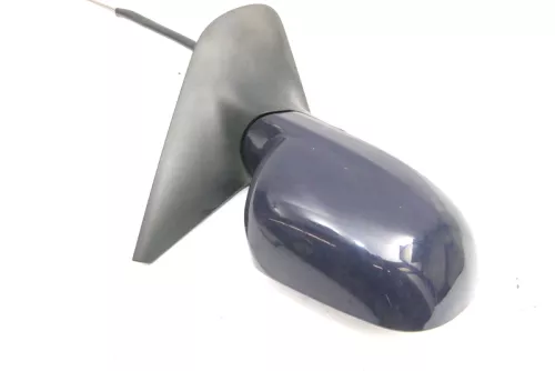 VW Golf 4 Bora manueller Spiegel Außenspiegel + Glas rechts blau LA5G perlblau (140520)