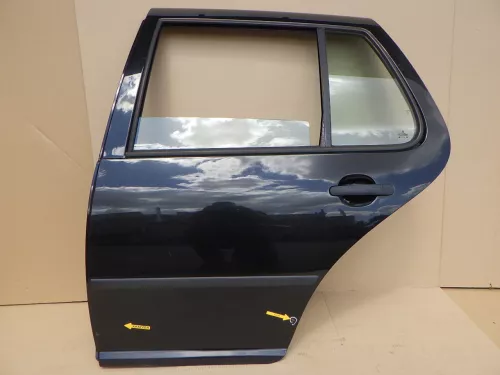 VW Golf 4 Limousine Limo Tür hinten links schwarz L041 uni (KEINkombi)