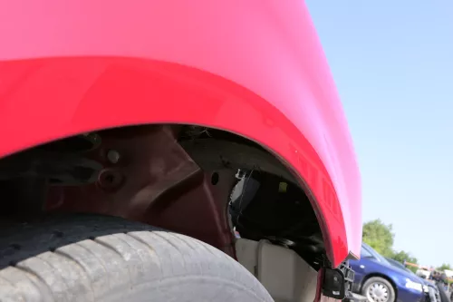 VW Touran 1T Kotflügel vorne rechts rot LY3D 1T0821022A ca.Bj.2003-2006 (140878)