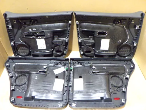 VW Touran 4x Türverkleidung Verkleidung Tür vorne +hinten links anthrazit Wurzel (141072)