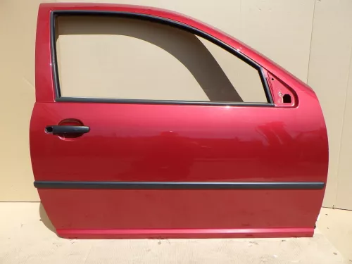VW Golf 4 Tür vorne rechts Beifahrertür 2/3-Türer rot braun LC3K