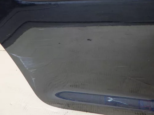 VW Touran 1T 1T3 Tür hinten rechts schwarz metallic LC9Z blackmagic mit Scheibe (141100)