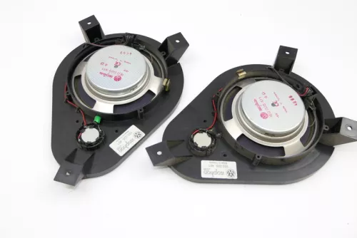 VW Golf 3 4 Cabrio hinten links + rechts Lautsprecher Halter Halterung Box Boxen (141393)