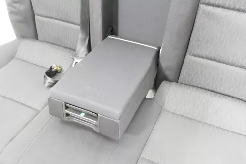 Audi A4 B6 B7 8E Limousine Sitz Rückbank Rücksitzbank hinten schwarz (141543)