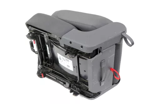 VW Touran Sitz hinten rechts (hinter Beifahrersitz) Rücksitz anthrazit f Isofix (141582)