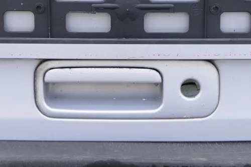 VW Polo 6N Heckklappe Klappe hinten Kofferraumklappe mit Scheibe silber LB7Z (141599)