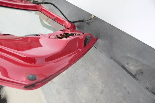 VW Lupo 6X Heckklappe hinten Klappe Kofferraumklappe Scheibe rot LY3D Scheibe (141601)