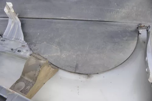 VW Touran 1T Kotflügel vorne links grau LD7X pl 1T0821021A ca. Baujahr 2003-2006