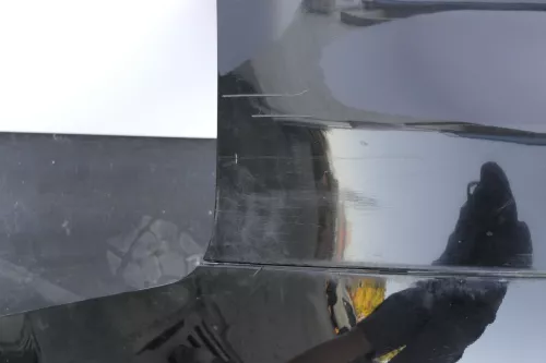 Audi A4 8E B6 Kombi Avant Stoßstange hinten mit Spoiler schwarz LY9B (141690)