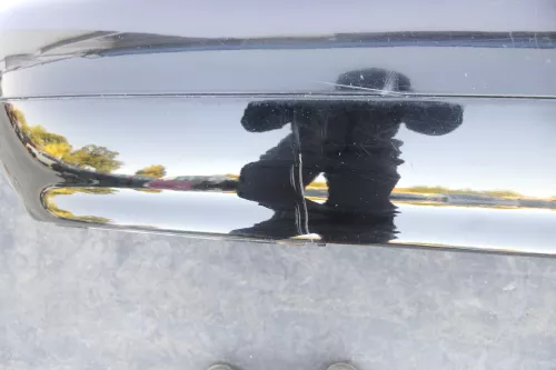 Audi A4 8E B6 Kombi Avant Stoßstange hinten mit Spoiler schwarz LY9B (141690)