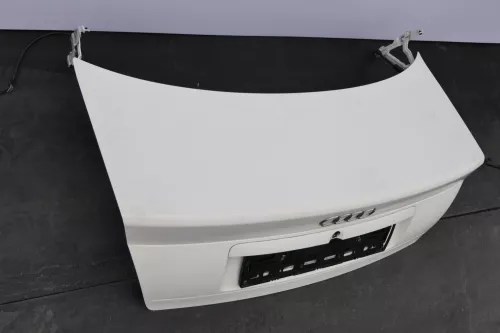 Audi A4 B5 Heckklappe hinten Klappe Kofferraumklappe Limousine weiß LY9G (141709)