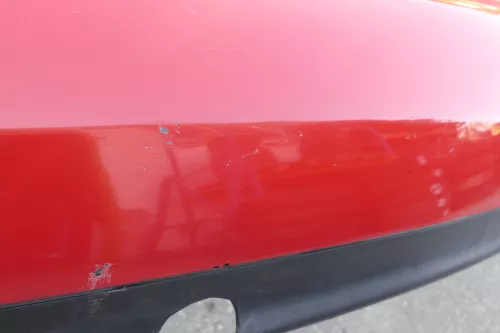 Audi A4 B5 Limousine Stoßstange hinten Heckstoßstange rot LY3H biscaBj99 (141715)