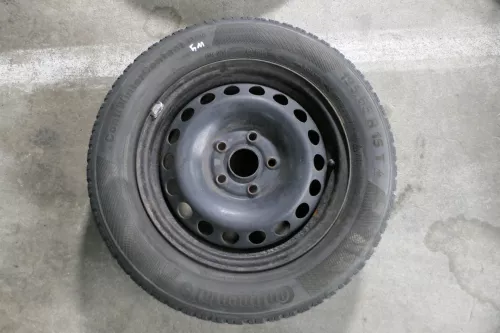 VW Golf 6 Caddy 2K 195/65 R15 91T Winterreifen M+S Felgen Reifen M&S 2x5mm 2x8mm (141766)