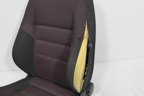 Skod Fabia Roomst 5J Sitz vorne links Fahrersitz 4/5 Türer Kombi Sitzheizung rot (141857)