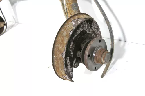 Audi 80 8C Achse hinten Hinterachse Achsträger Scheibenbremse (141892)