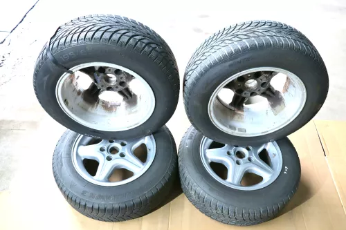 Audi A4 A6 Alufelgen 195/65 R15 Winterreifen Reifen pininfarina BBS 6-7mm (142046)