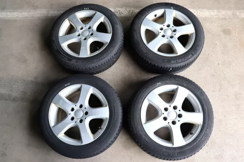 Audi A4 8K B8 Alufelgen Felgen Reifen 205/55 R16 91T M&S Winterreifen Borbet