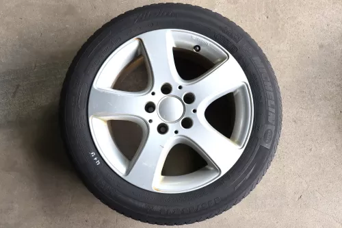 Audi A4 8K B8 Alufelgen Felgen Reifen 205/55 R16 91T M&S Winterreifen Borbet (142063)