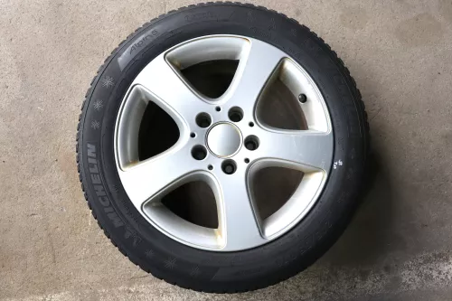 Audi A4 8K B8 Alufelgen Felgen Reifen 205/55 R16 91T M&S Winterreifen Borbet (142063)