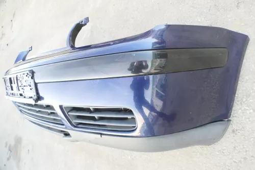 VW Golf 4 Stoßstange vorne Stoßfänger vorn silber blau LB5N indigoblau blue (142189)