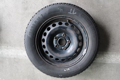 VW Golf 6 Touran 1T 195/65 R15 91T Winterreifen M+S Felgen Reifen M&S ca. 4-8mm (142209)