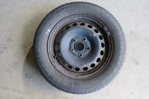 4x Skoda Octavia 1Z 195/65 R15 91T Winterreifen M+S Felgen Reifen M&S ca. 5-6mm (142222)