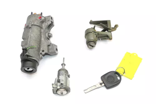 VW Polo 9N 9N3 Schloßsystem 1 Türschloß 1x Schlüssel Zündschloß Heckschloß KEINE