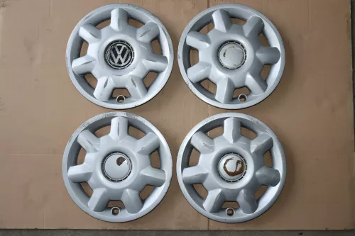 original 4 Stück VW Lupo Polo 6N Radkappe Radzierkappe 14 Zoll 1H0601147 Joker