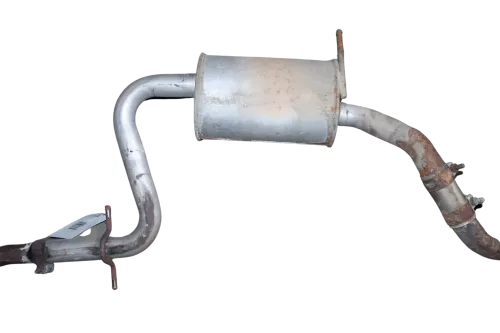 Seat Leon 1P 5P Auspuff Endschalldämpfer hinten 1,4 TSI CAXA Mittelschalldämpfer (142534)