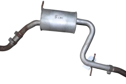 Seat Leon 1P 5P Auspuff Endschalldämpfer hinten 1,4 TSI CAXA Mittelschalldämpfer (142534)