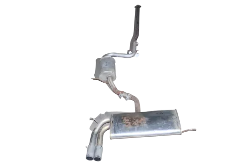 Seat Leon 1P 5P Auspuff Endschalldämpfer hinten 1,4 TSI CAXA Mittelschalldämpfer (142534)