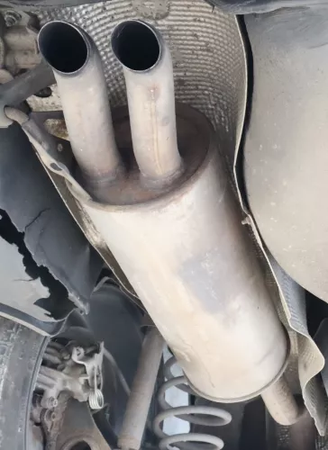 VW Passat 3B 3BG Auspuff Endschalldämpfer hinten 1,9 TDI AVF 2,5 AKN AWX