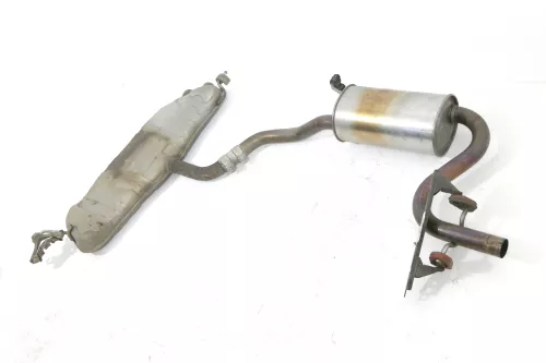 VW Touran Auspuff Endschalldämpfer hinten 1,6 FSI Motor BAG BLP BLF Mittelschall (142733)